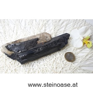 Turmalin schwarz - Schörl Naturkristall